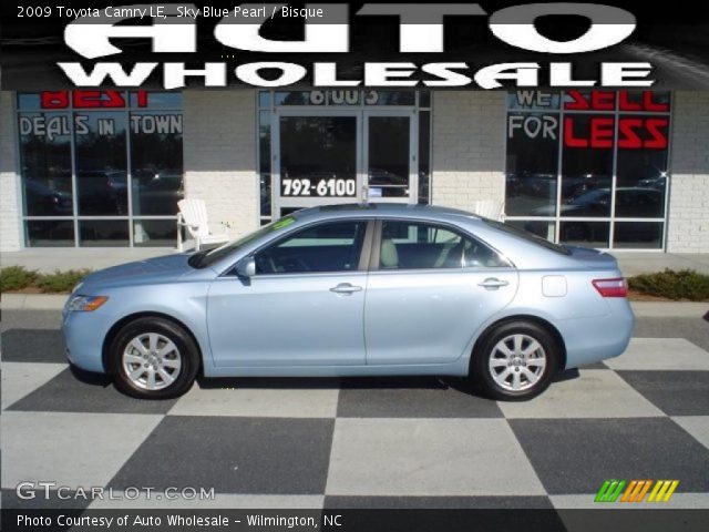 2009 Toyota Camry LE in Sky Blue Pearl