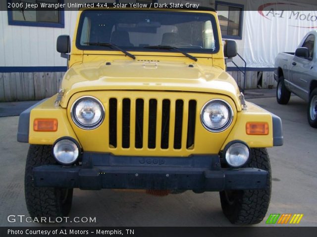 2006 Jeep Wrangler Unlimited 4x4 in Solar Yellow