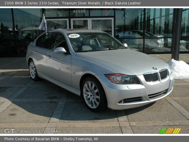 2006 BMW 3 Series 330i Sedan in Titanium Silver Metallic