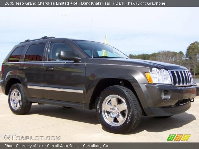 2005 Jeep Grand Cherokee Limited 4x4 in Dark Khaki Pearl