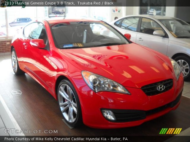 2010 Hyundai Genesis Coupe 3.8 Track in Tsukuba Red