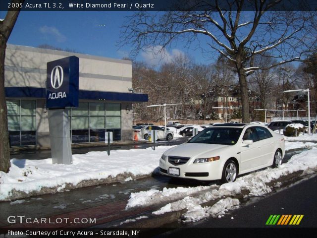 2005 Acura TL 3.2 in White Diamond Pearl