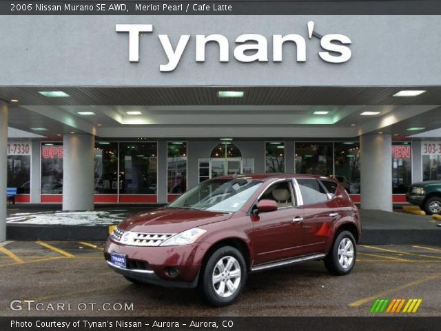 2006 Nissan Murano SE AWD in Merlot Pearl