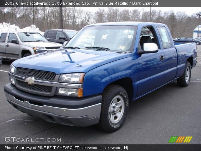 2003 Chevrolet Silverado 1500 Extended Cab in Arrival Blue Metallic
