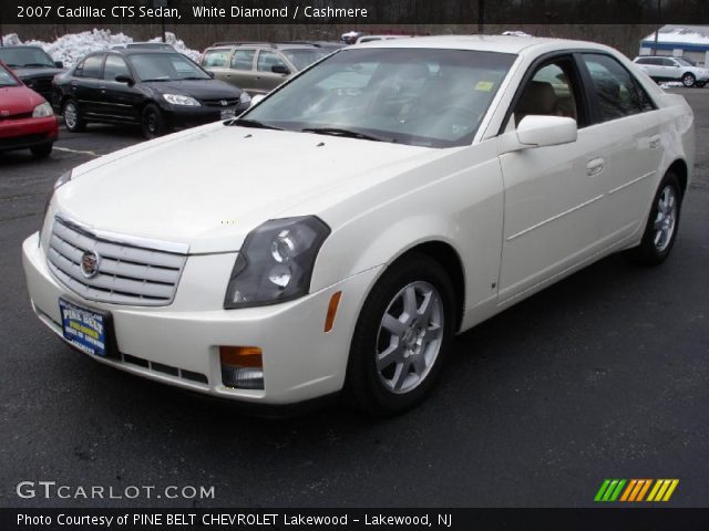 2007 Cadillac CTS Sedan in White Diamond