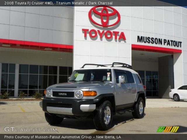 2008 Toyota FJ Cruiser 4WD in Titanium Metallic