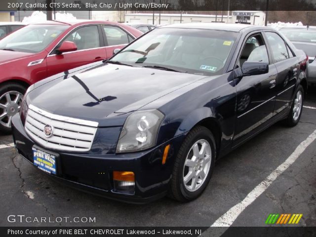 2007 Cadillac CTS Sedan in Blue Chip