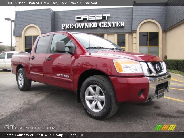 2008 Nissan Titan SE Crew Cab in Red Brawn