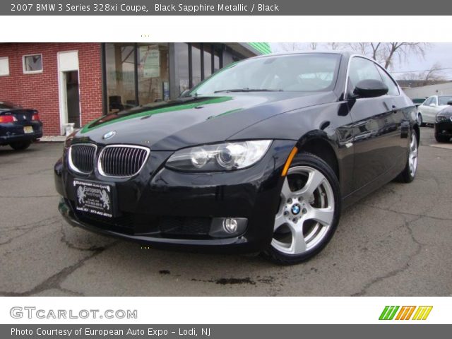 2007 BMW 3 Series 328xi Coupe in Black Sapphire Metallic