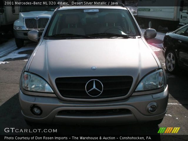 2001 Mercedes-Benz ML 320 4Matic in Desert Silver Metallic