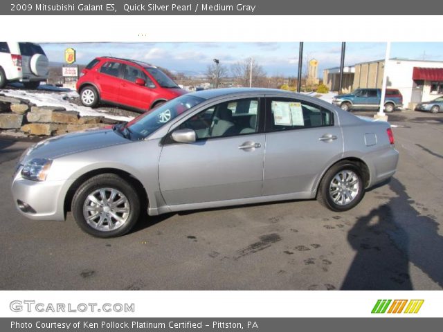 2009 Mitsubishi Galant ES in Quick Silver Pearl