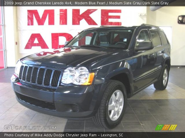 2009 Jeep Grand Cherokee Laredo 4x4 in Modern Blue Pearl