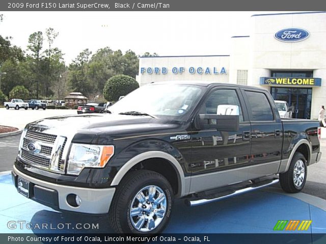 2009 Ford F150 Lariat SuperCrew in Black