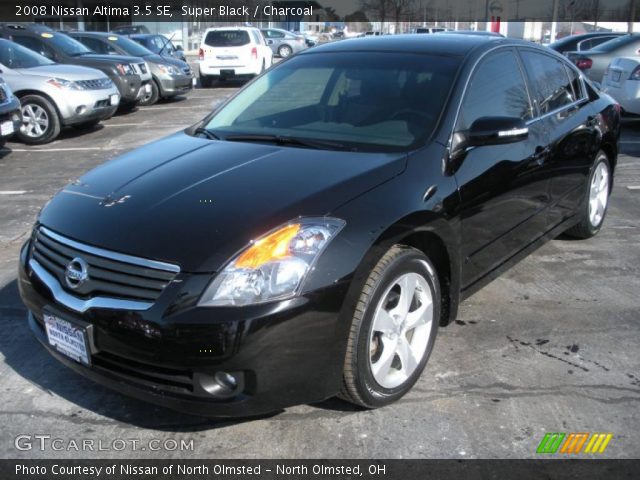 2008 Nissan Altima 3.5 SE in Super Black