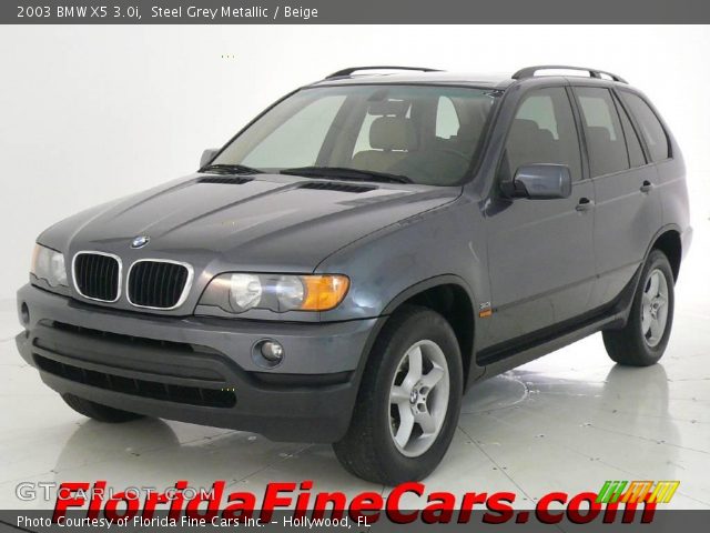 2003 BMW X5 3.0i in Steel Grey Metallic