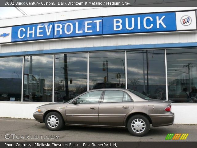 2002 Buick Century Custom in Dark Bronzemist Metallic