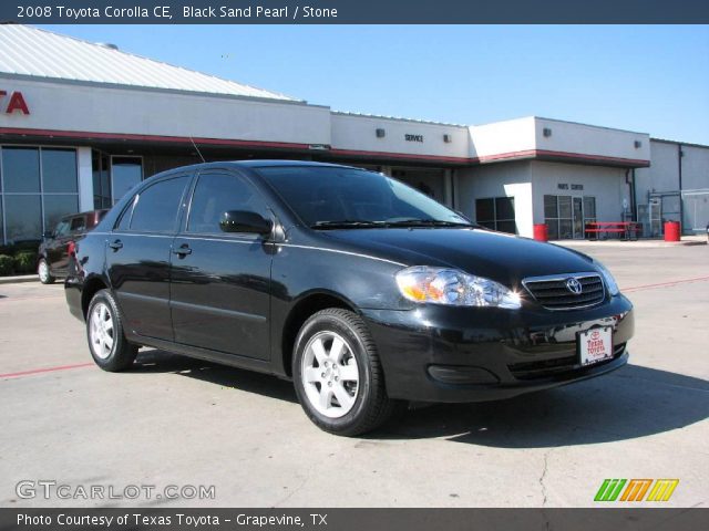 2008 Toyota Corolla CE in Black Sand Pearl