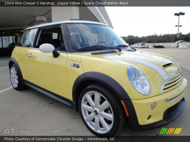 2004 Mini Cooper S Hardtop in Liquid Yellow
