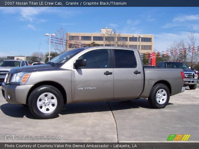 2007 Nissan Titan LE Crew Cab in Granite