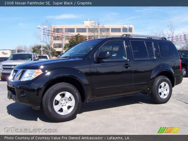 2008 Nissan Pathfinder SE in Super Black