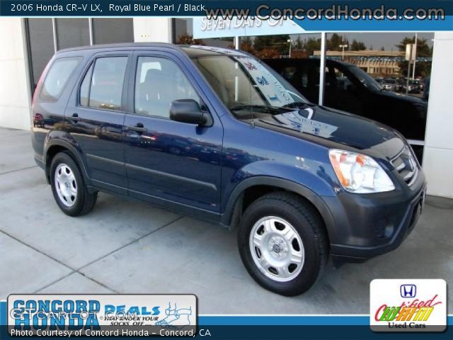 2006 Honda CR-V LX in Royal Blue Pearl