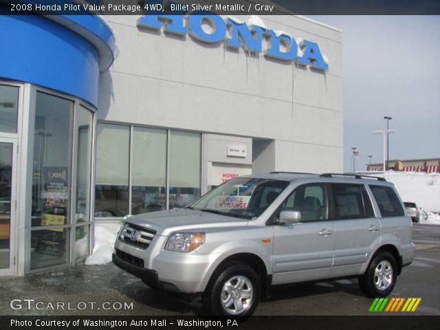 2008 Honda Pilot Value Package 4WD in Billet Silver Metallic