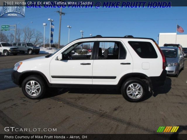 2003 Honda CR-V EX 4WD in Taffeta White
