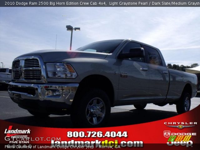 2010 Dodge Ram 2500 Big Horn Edition Crew Cab 4x4 in Light Graystone Pearl