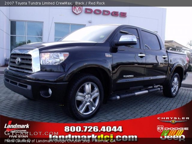 2007 Toyota Tundra Limited CrewMax in Black