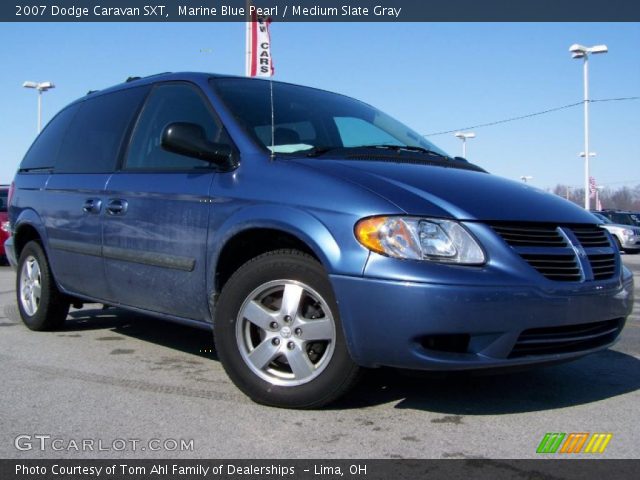 2007 Dodge Caravan SXT in Marine Blue Pearl