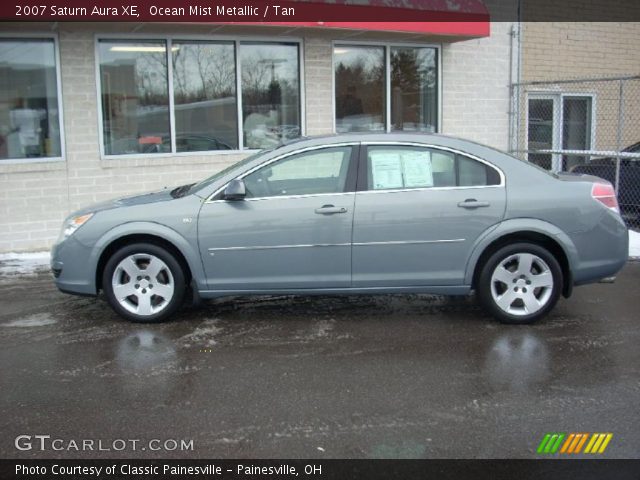 2007 Saturn Aura XE in Ocean Mist Metallic