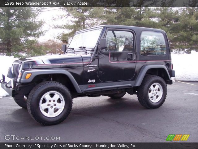 1999 Jeep Wrangler Sport 4x4 in Black