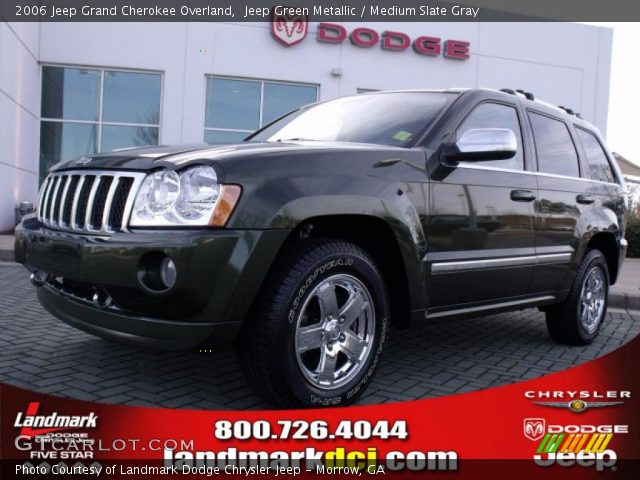 2006 Jeep Grand Cherokee Overland in Jeep Green Metallic