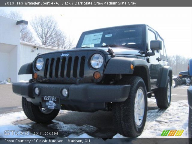2010 Jeep Wrangler Sport 4x4 in Black
