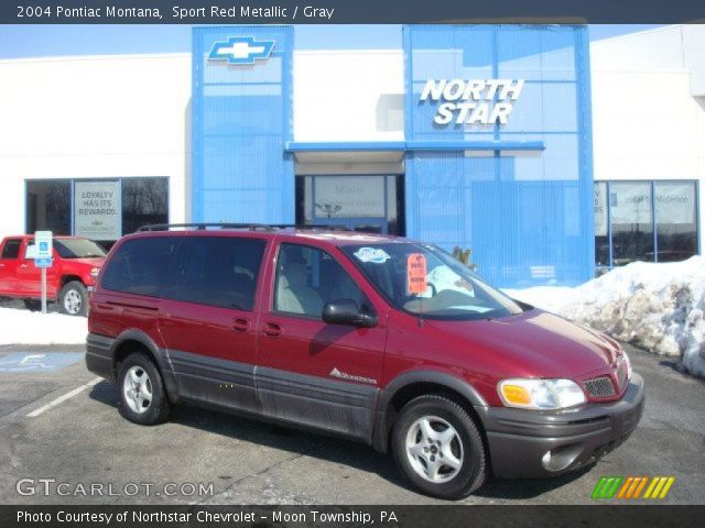 2004 Pontiac Montana  in Sport Red Metallic