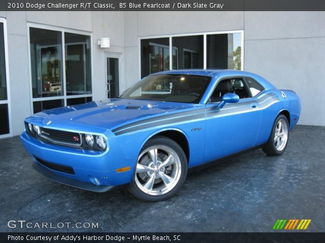 2010 Dodge Challenger R/T Classic in B5 Blue Pearlcoat