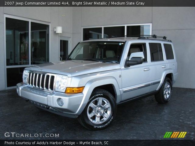2007 Jeep Commander Limited 4x4 in Bright Silver Metallic
