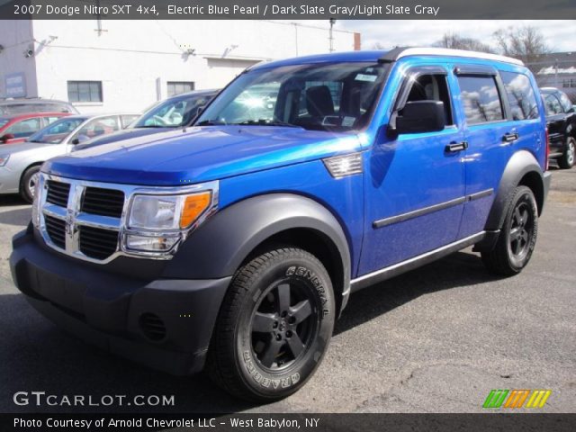 2007 Dodge Nitro SXT 4x4 in Electric Blue Pearl