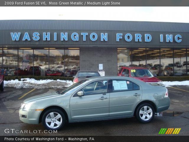 2009 Ford Fusion SE V6 in Moss Green Metallic