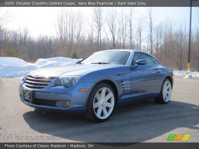 2005 Chrysler Crossfire Limited Coupe in Aero Blue Pearlcoat