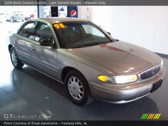 1998 Buick Century Custom in Light Sandrift Metallic