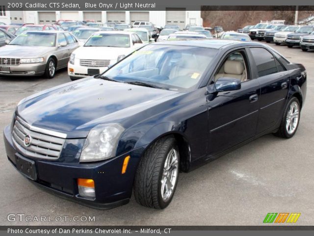 2003 Cadillac CTS Sedan in Blue Onyx