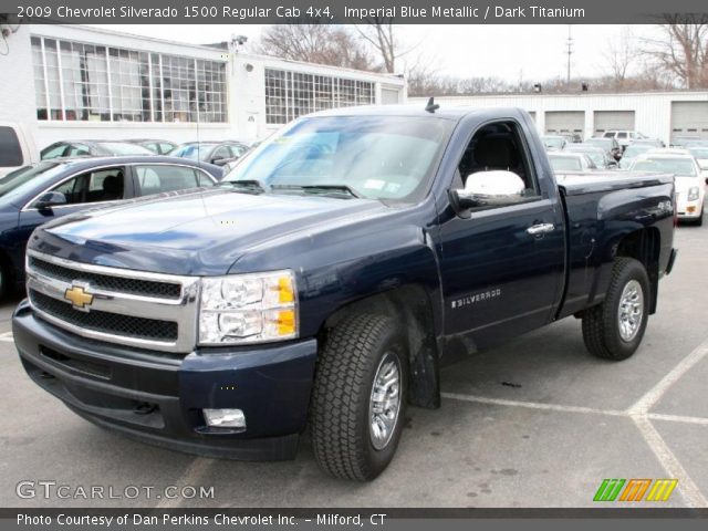 2009 Chevrolet Silverado 1500 Regular Cab 4x4 in Imperial Blue Metallic