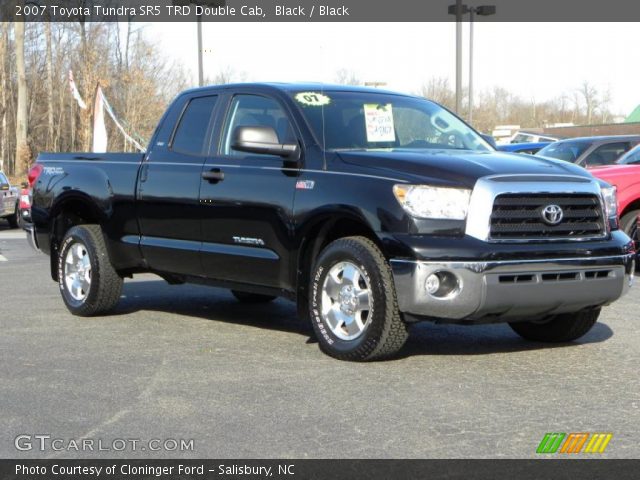 2007 Toyota Tundra SR5 TRD Double Cab in Black
