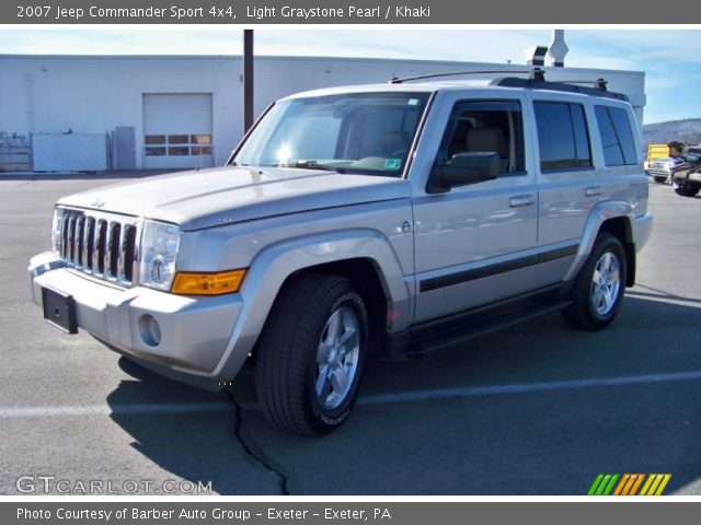 2007 Jeep Commander Sport 4x4 in Light Graystone Pearl