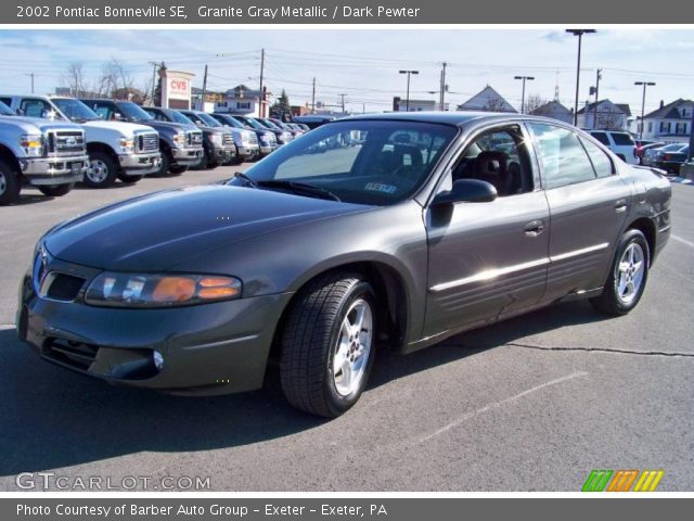 2002 Pontiac Bonneville SE in Granite Gray Metallic