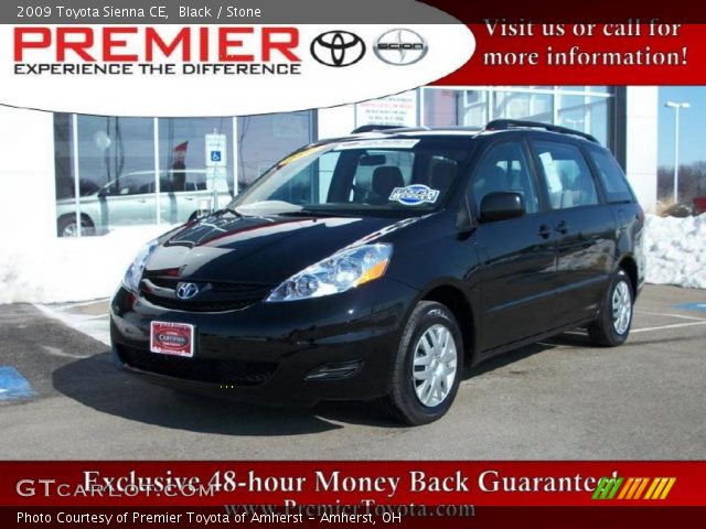 2009 Toyota Sienna CE in Black