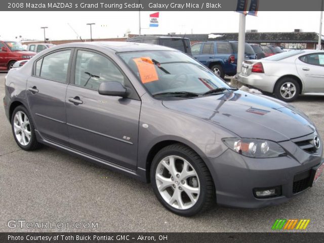 2008 Mazda MAZDA3 s Grand Touring Sedan in Galaxy Gray Mica