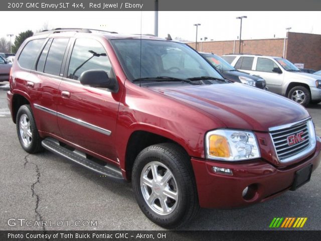 2007 GMC Envoy SLT 4x4 in Red Jewel