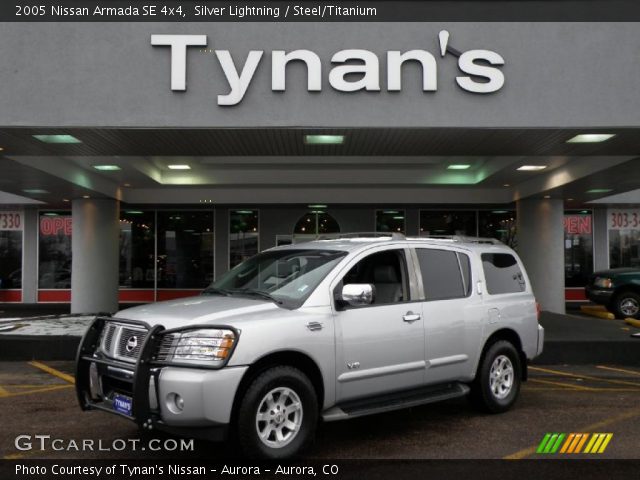 2005 Nissan Armada SE 4x4 in Silver Lightning